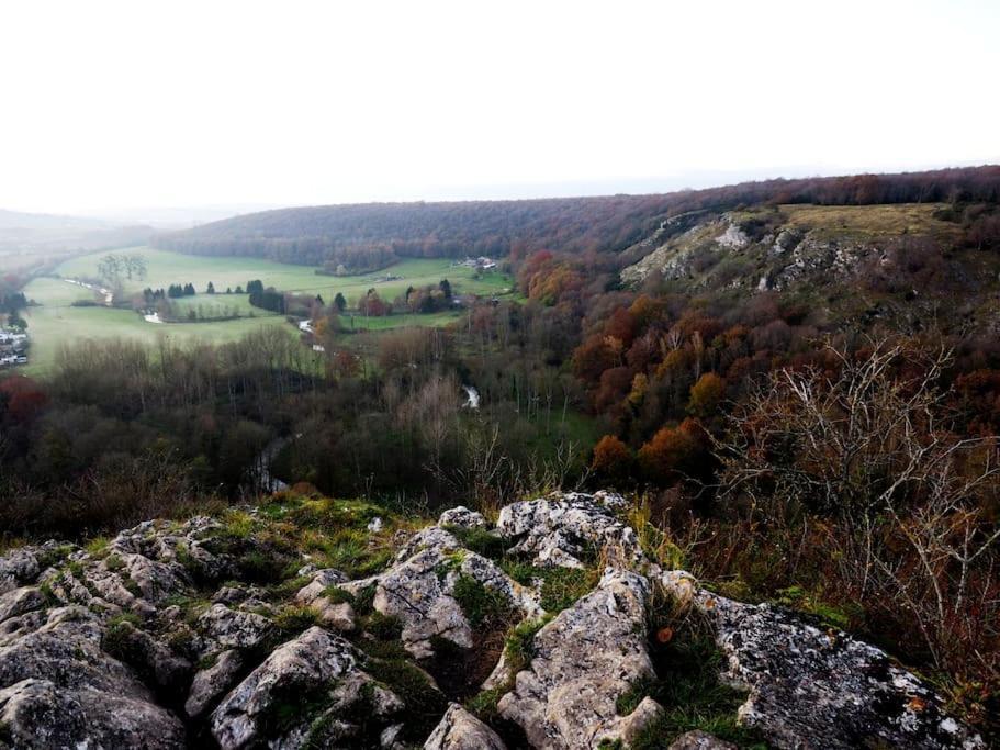 La Roche Trouee - Maison Avec Vue A Nismes Zewnętrze zdjęcie