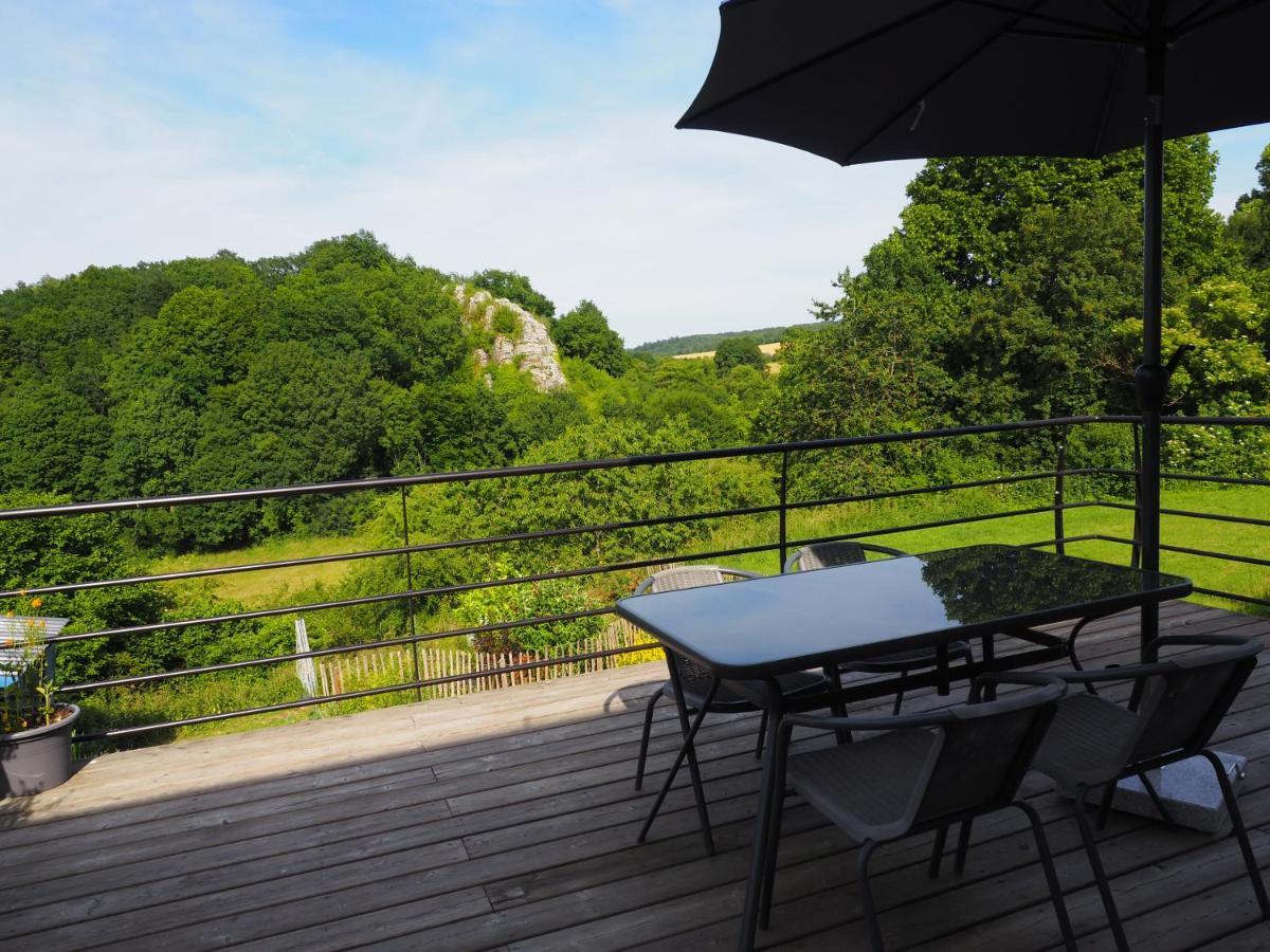 La Roche Trouee - Maison Avec Vue A Nismes Zewnętrze zdjęcie