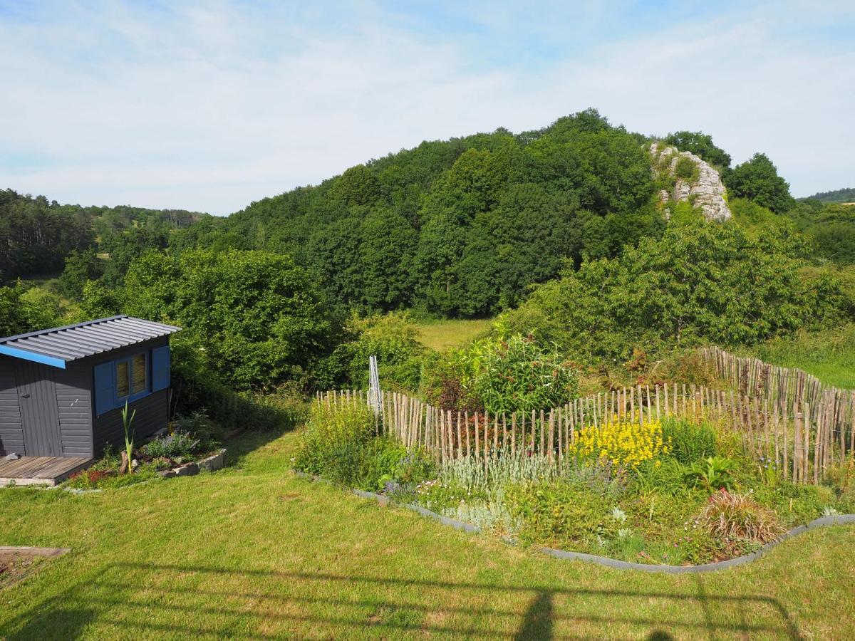La Roche Trouee - Maison Avec Vue A Nismes Zewnętrze zdjęcie
